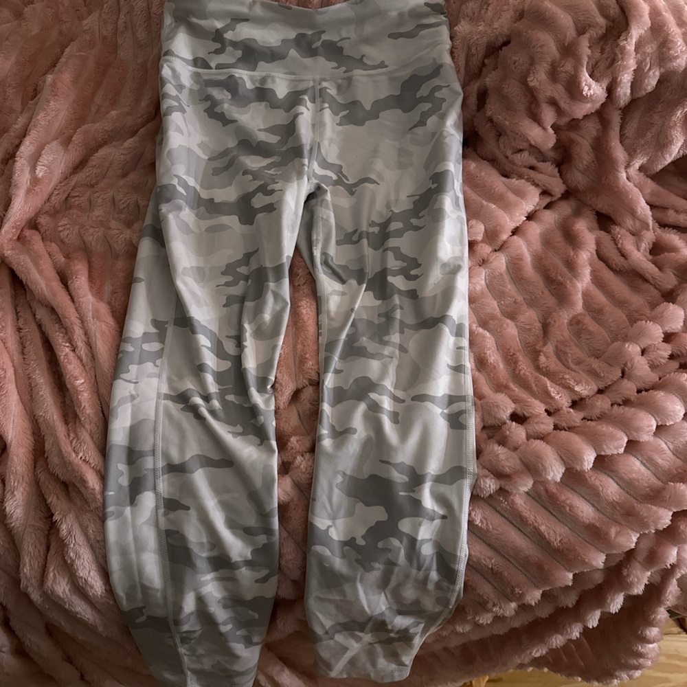 Kids Camo Gray Sweatpants